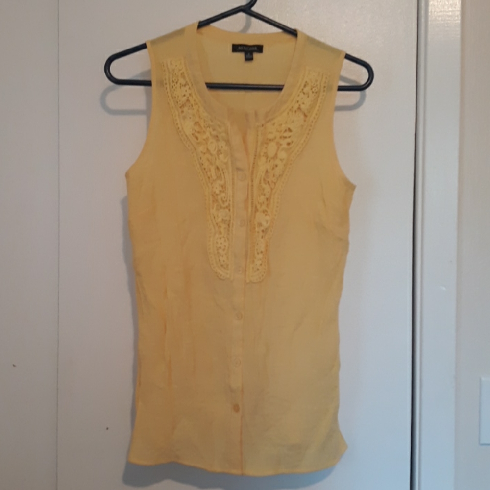⭐ 3/$10 ⭐ Notations Yellow Tank